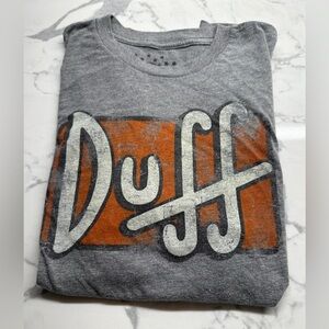 Universal Studios The Simpsons Duff beer T-shirt size small